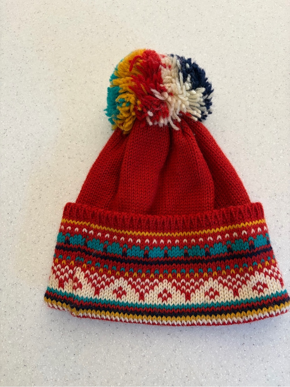 Vintage Dale of Norway Wool Pom Winter Ski Hat! Unisex. One Size